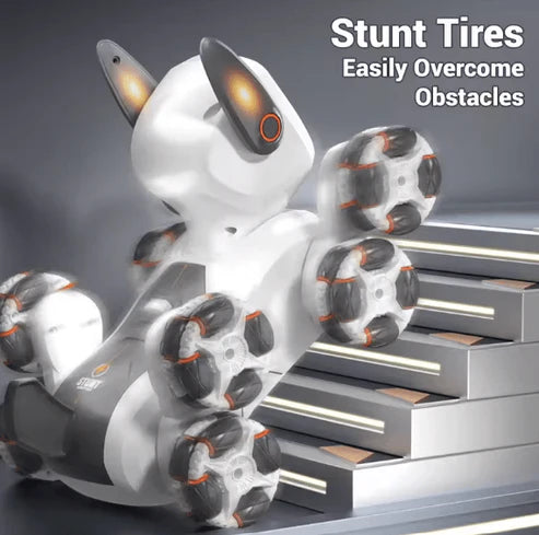 8‑Wheel Multi‑Functional RC Robot Dog