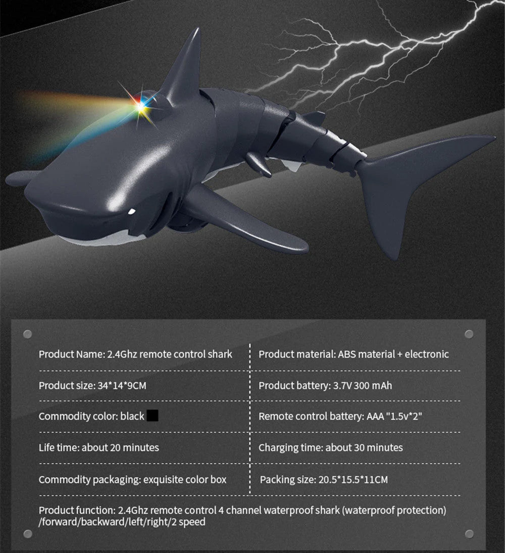 Remote Control Shark Toy For Children