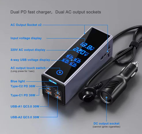 Socket Car Power Inverter ©